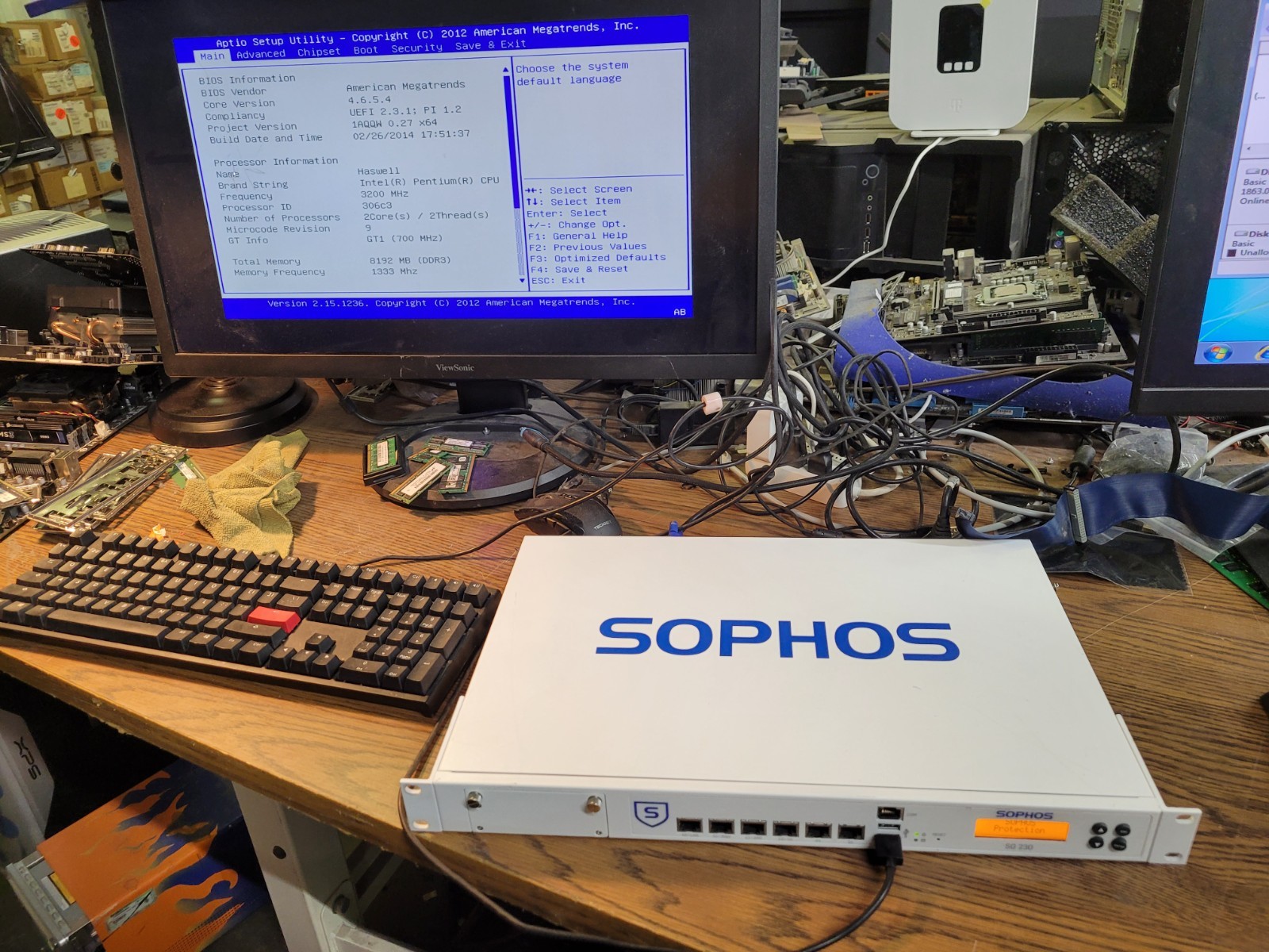 Sophos SG 230 Firewall Rackmount Network Security Appliance