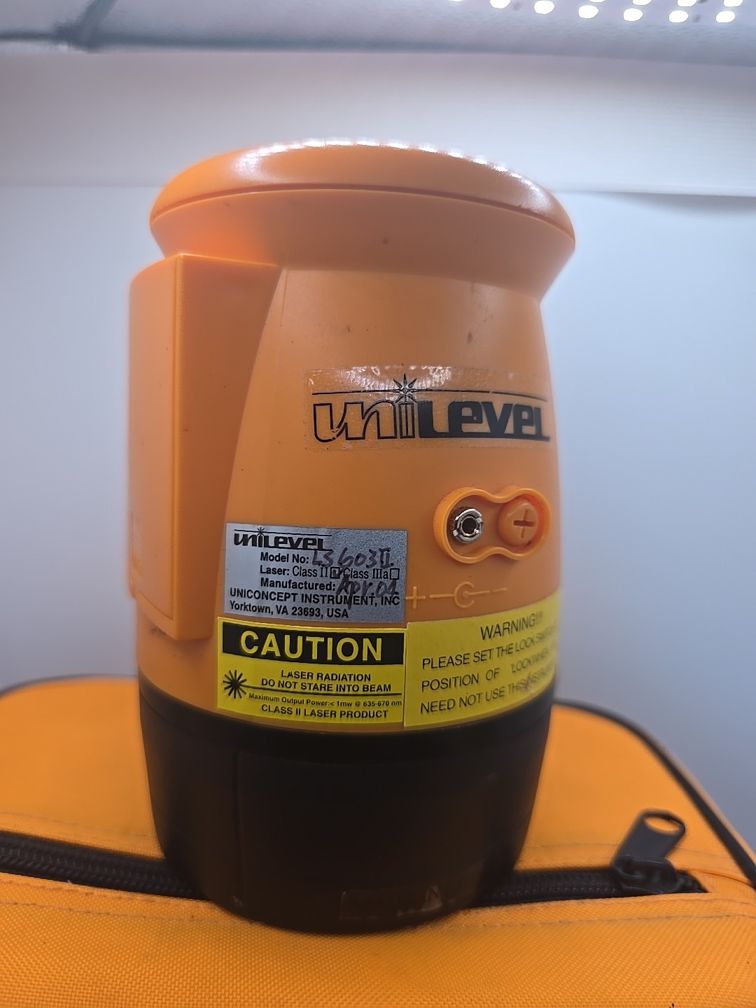 Laser Level Kit LS307 – Self Leveling Rotary Tool with Case, Glasses & Target