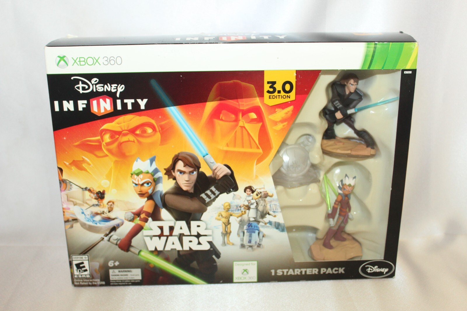 NEW! Star Wars DISNEY INFINITY XBOX 360 Starter Pack 3.0 Edition Sealed!