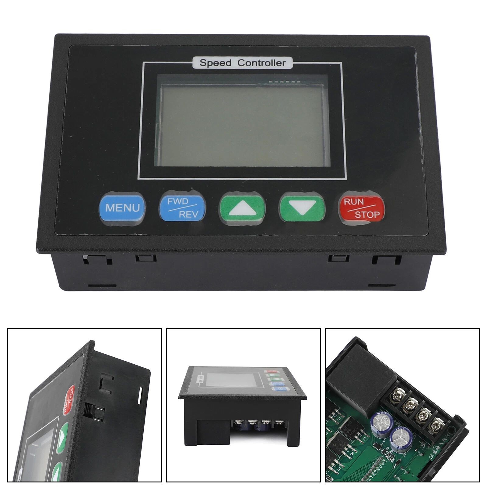 40A DC PWM Speed Controller Digital 12V-48V Timer Fwd/Rev LCD Intelligent