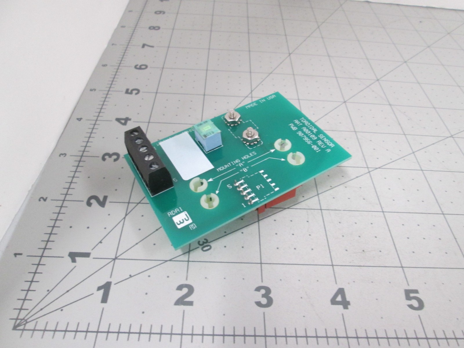 Watkins Johnson, 907956-001, Toroidal Sensor PCB Assy, New