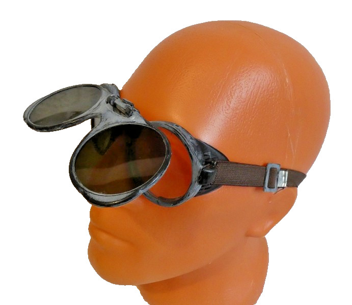 Protective Goggles Safety Glasses Soviet Russian Industrial USSR Made Original