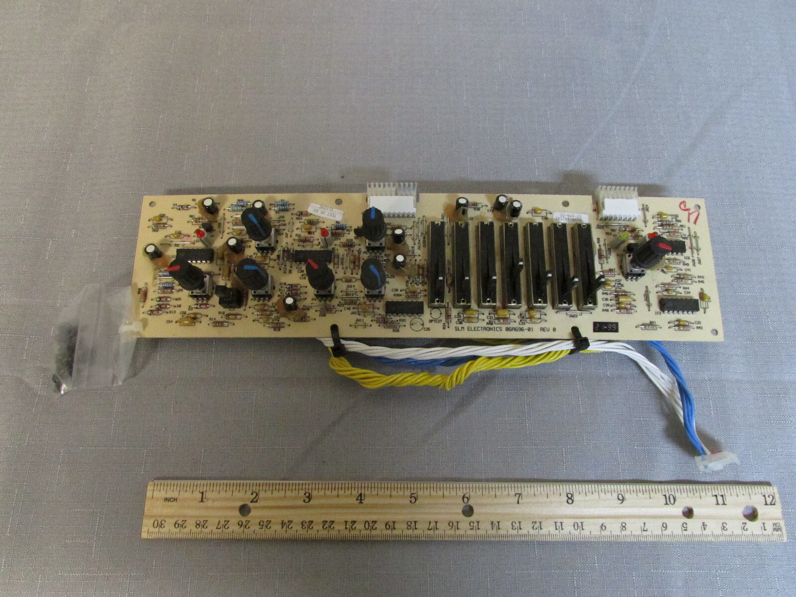 Pot & Slider Panel Board From Crate Pro Audio PowerForce PFR-12 Powered Speaker