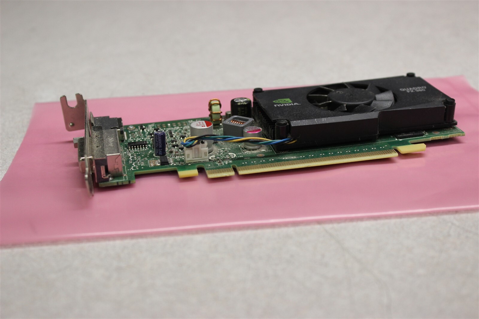Nvidia Quadro FX 380 LP PCIE Low Profile Graphics Adapter 607239-001