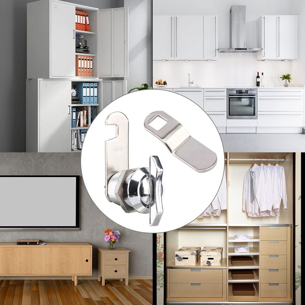 Thumb Operated Offset Cam Lock,Keyless Compartment Latch, Non-Locking Compart...