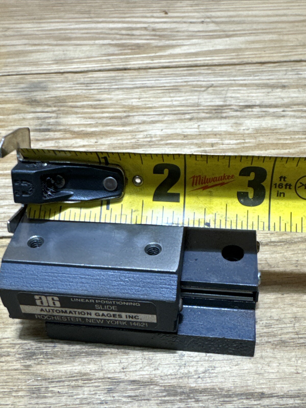 Automation Gages Ball Bearing Linear Positioning Slide