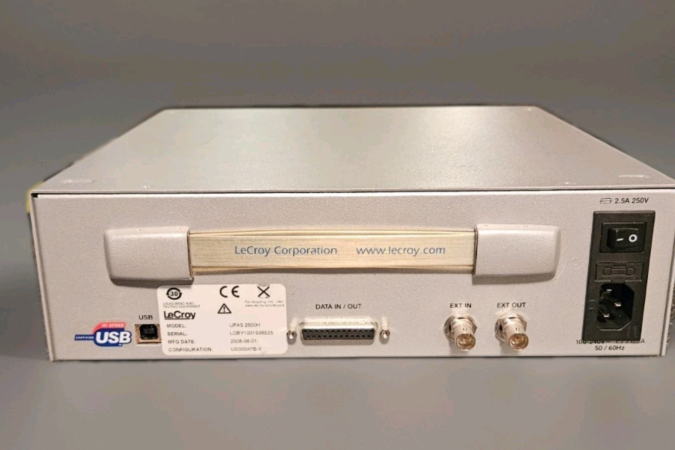 LeCroy 2500H Protocol Analyzer UPAS2500H includes US006MA & US006MG Modules