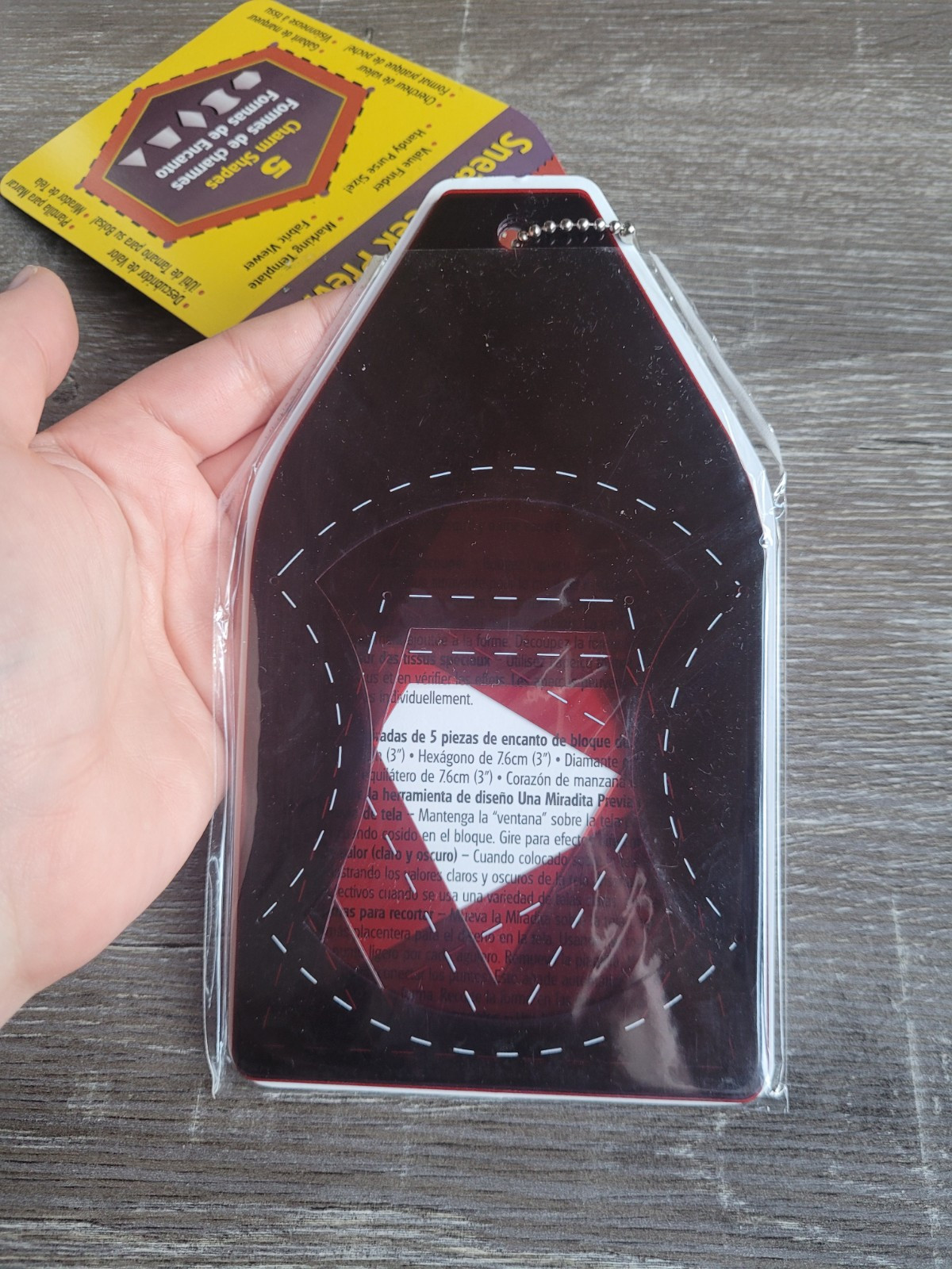 Dritz Quilting Sneak Peek Preview 5 Shape Template #3186 2001