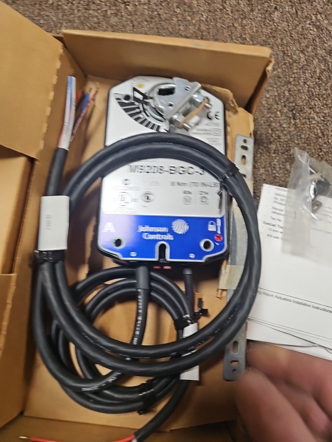 Johnson Controls M9208-BGC-3 Actuator