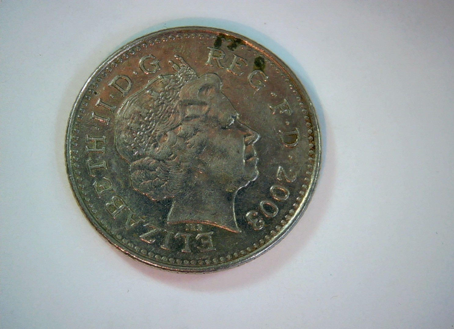 Gibraltar 2003 10 Pence Elizabeth II Gibraltar 10 Pence (Lion) Coin