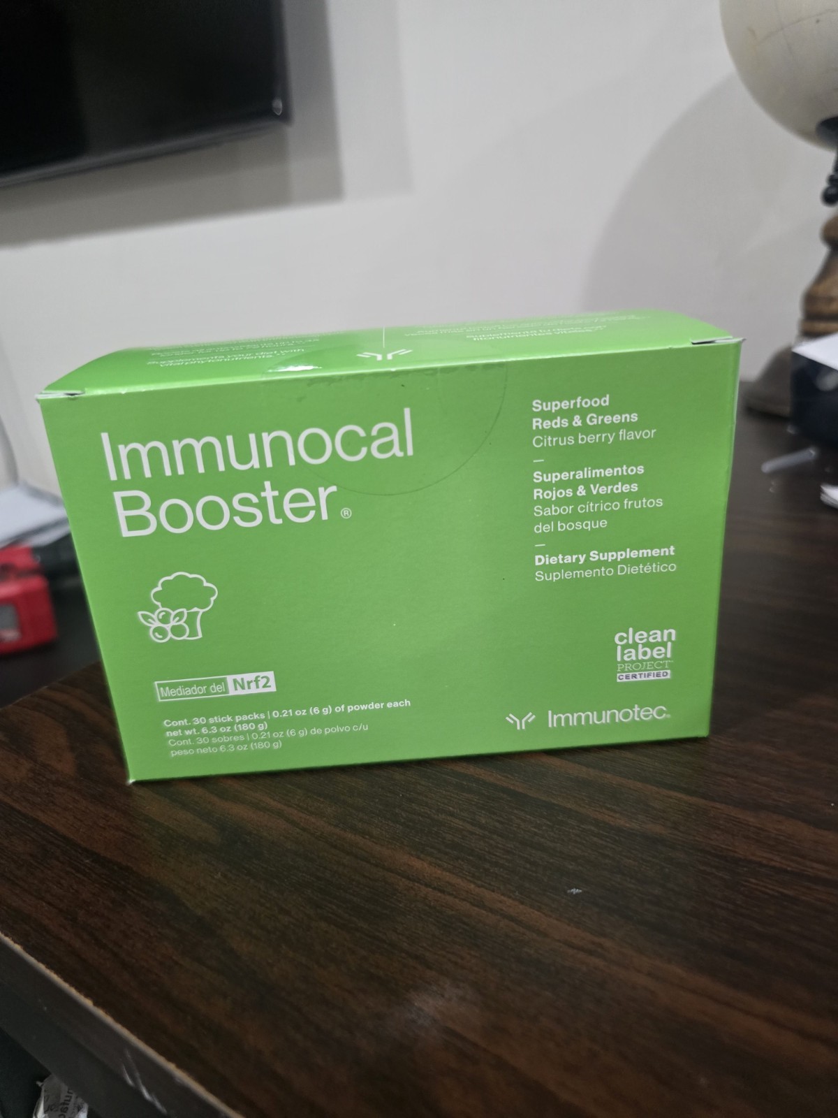 Immunocal Booster Superfood Reds & Greens 30 Stick Packs fast shipping,