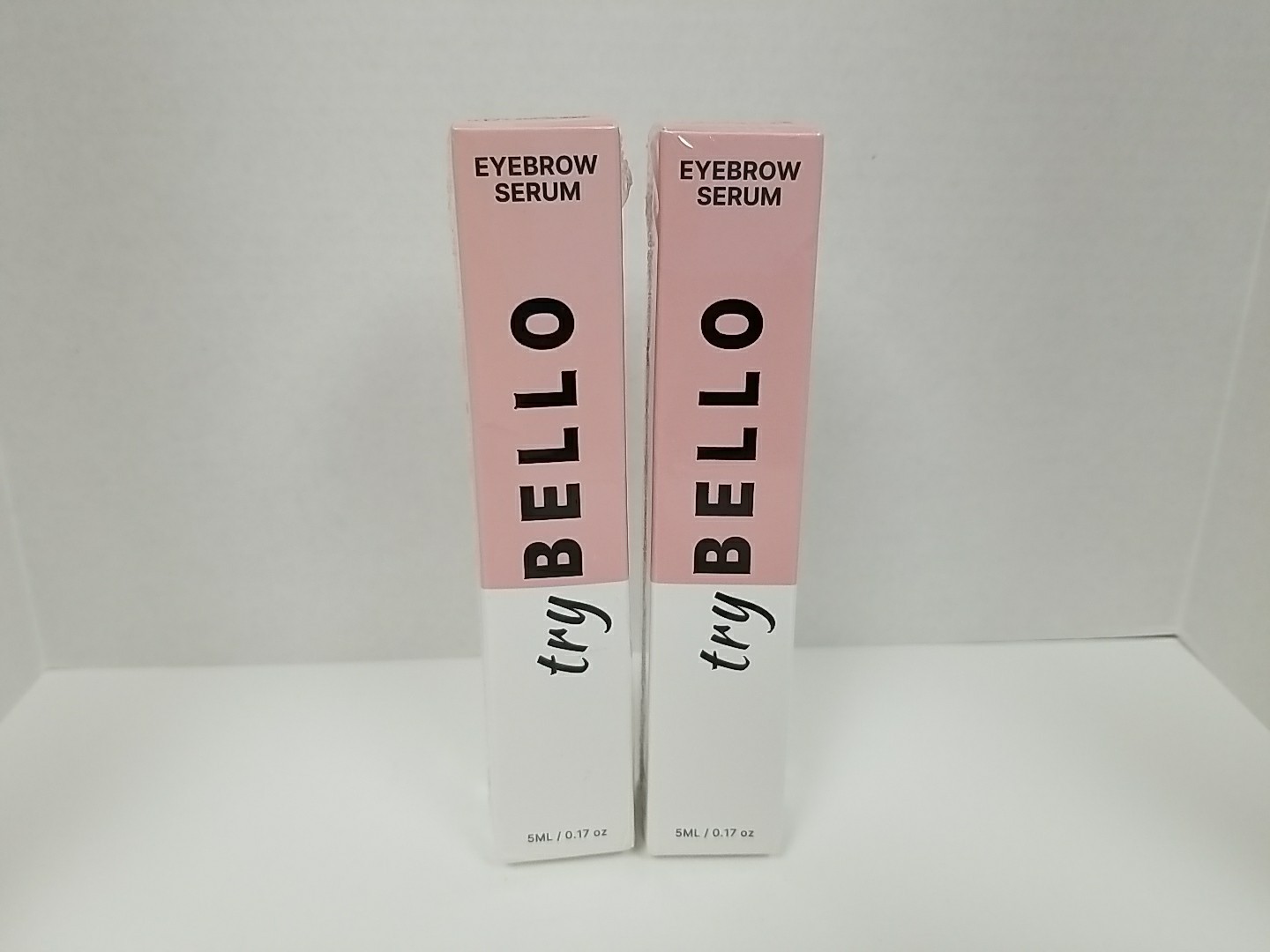 2 CT try BELLO Eyebrow Boosting Serum ~ 5ml 0.17oz ~Exp 8/27 & 11/27  NEW/SEALED