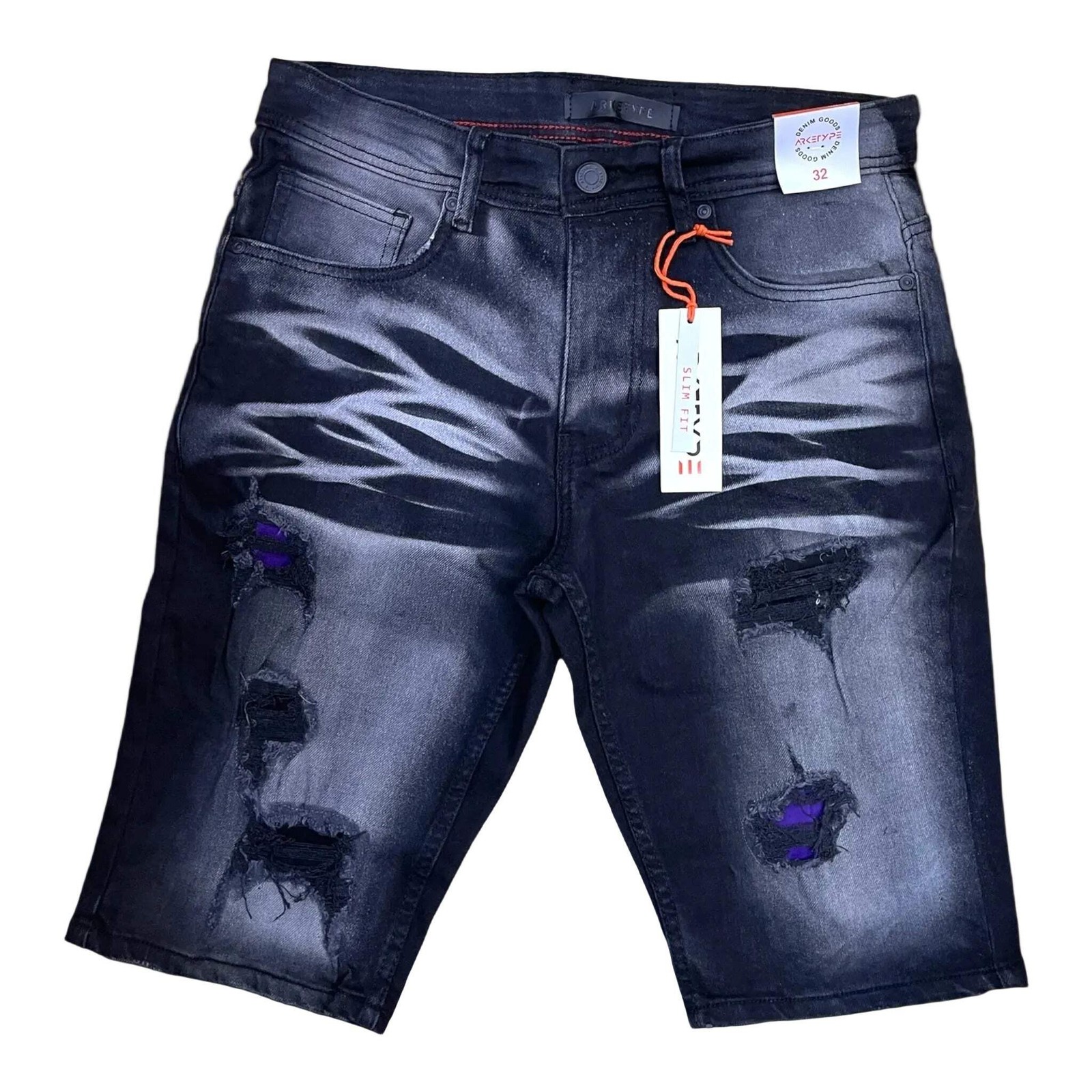 S530 - Color Backing Rip n Repair Stretch Shorts