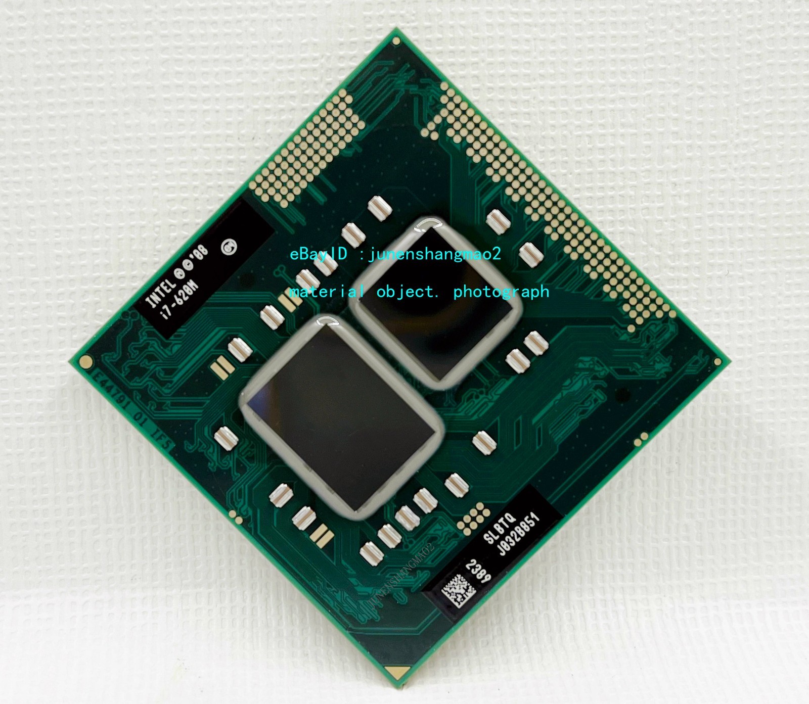 Intel Core i7 620M 2.66-3.33GHz 4M Dual-Core (SLBTQ) PGA988 Notebook Processor