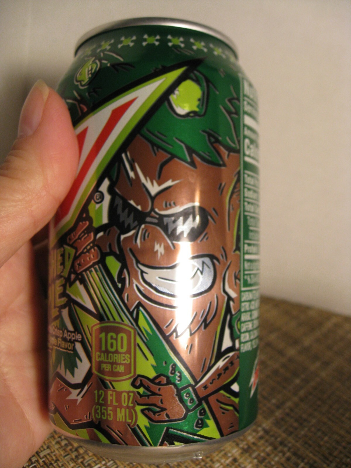 Mountain Dew Empty Can - Thrashed Apple - Limited Edition - 2021