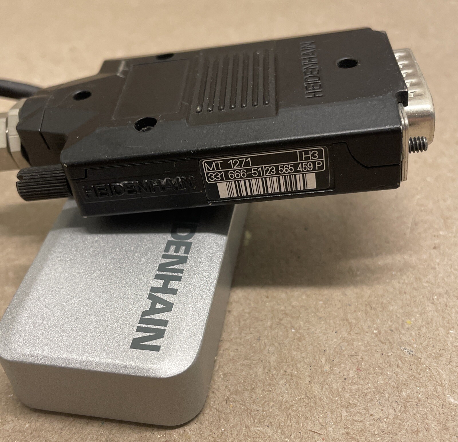 Heidenhain MT 1271 H3 Microscope Focus Linear Encoder 12mm Straight Length Gauge