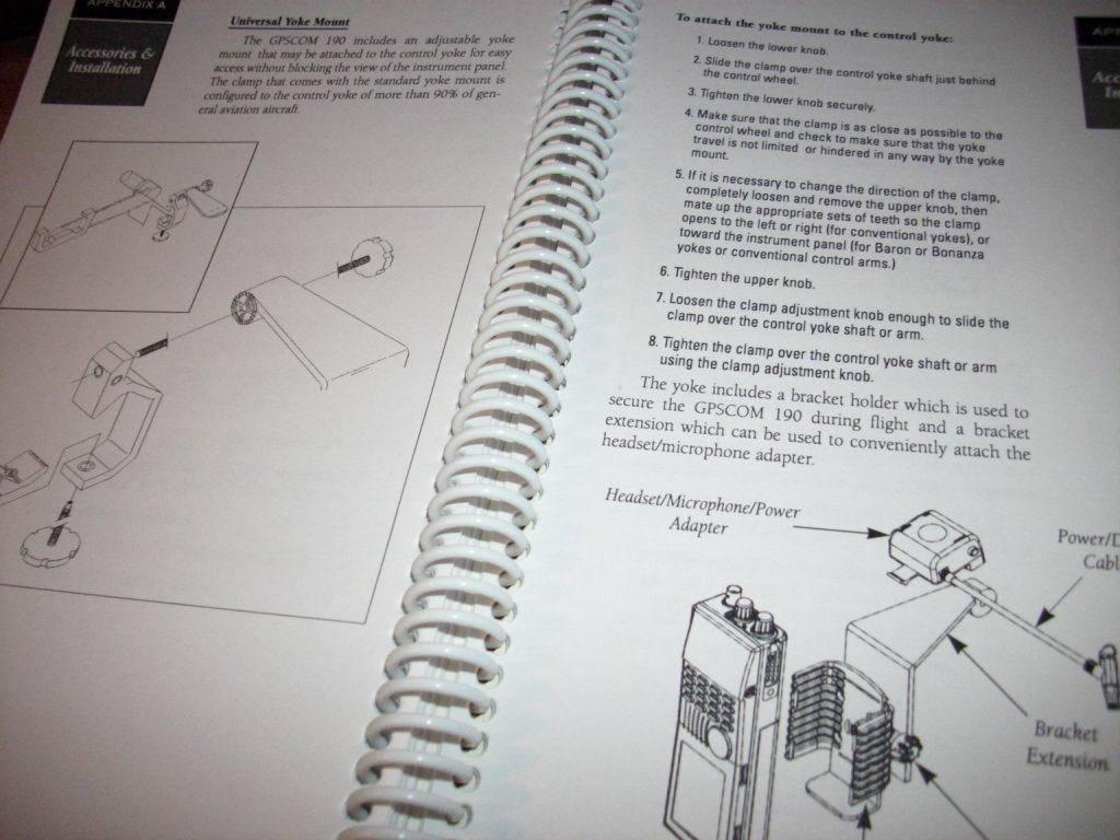 Garmin GPS COM 190 Owner's manual