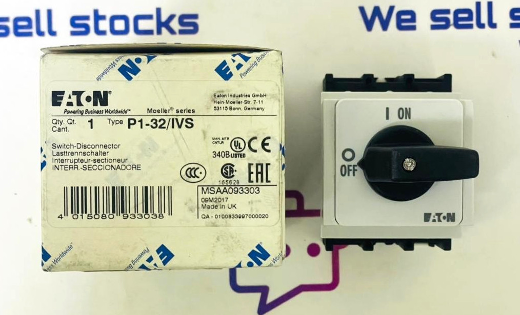 Eaton P1-32/IVS Rotary Switch Disconnector