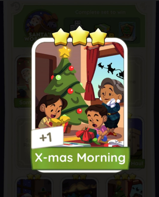 X-mas Morning _ Sticker 3⭐ Monopoly Marvel Season 🔥🔥 Fast Delivery 🔥🔥