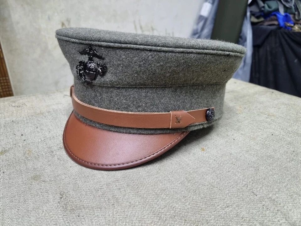 USMC forest green wool hats 1912