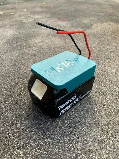 Makita 18v Battery DIY Adaptor/Base Plate with On/Off Switch, *Mel STOCK