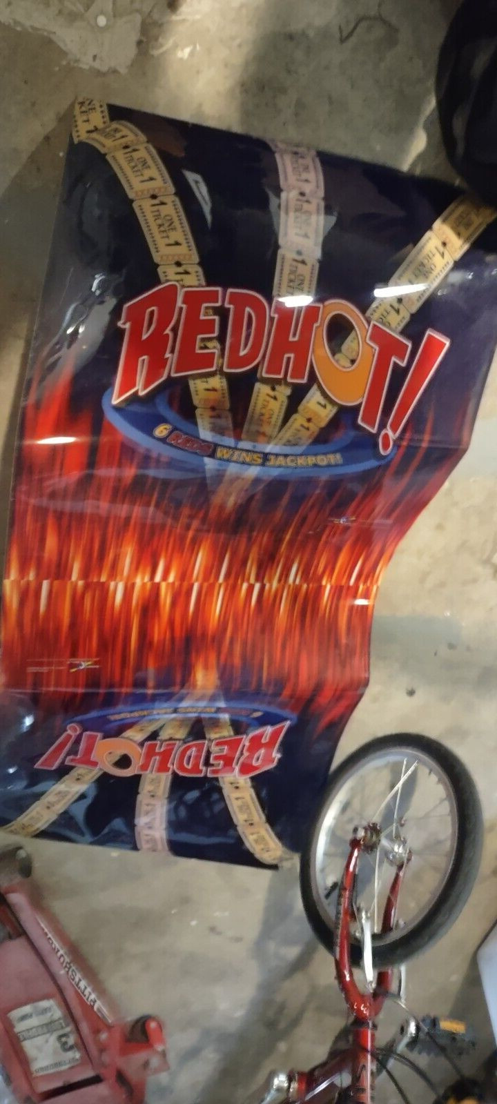 red hot arcade redemption top sign #1