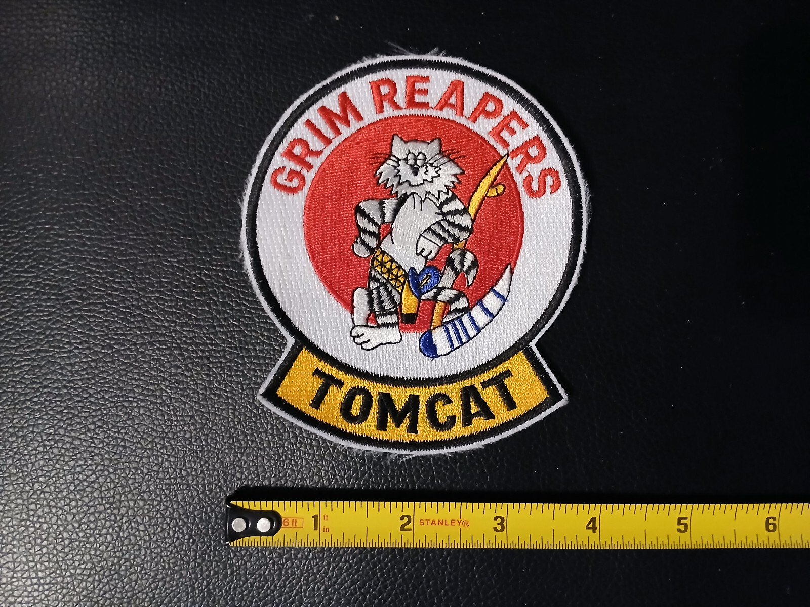 TOMCAT "Grim Reapers" USN Military Collectors Patch Brand New