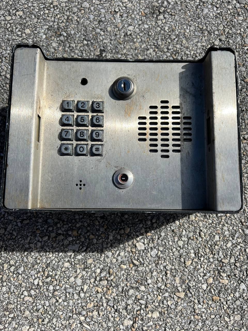 Access Control Gate Keypad Intercom Panel (Telephone Entry System)