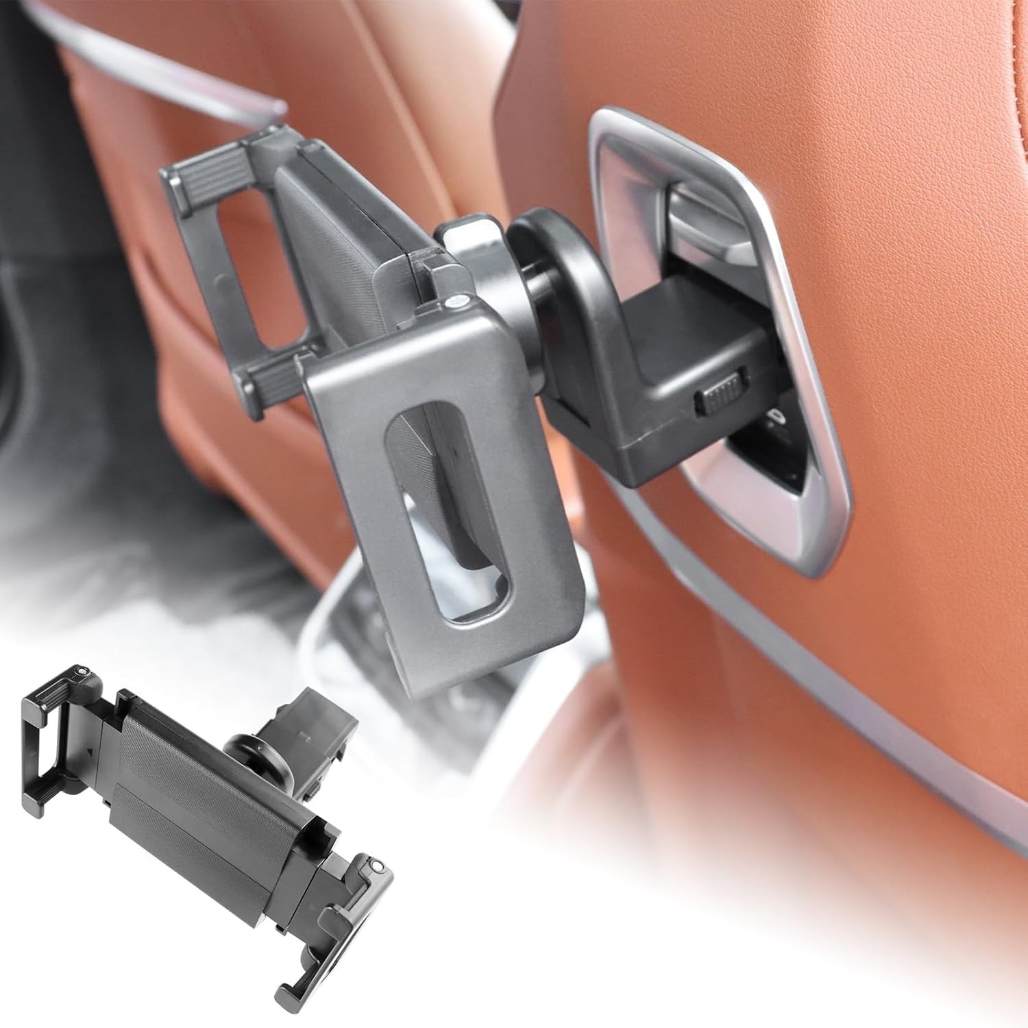 Phone/Tablet Holder Bracket Clip On Style for BMW All Series 22-26 Car Seat Back