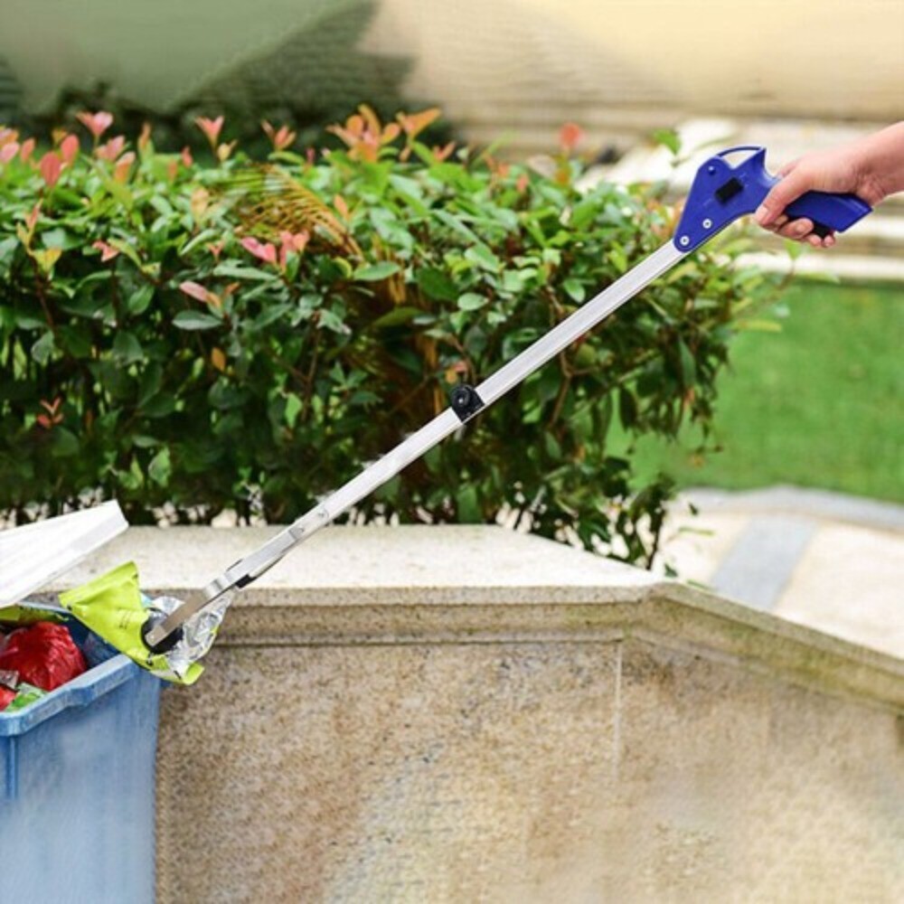 Aluminum Alloy Foldable Trash Clamp - Lightweight Litter Picker for Outdoor Use