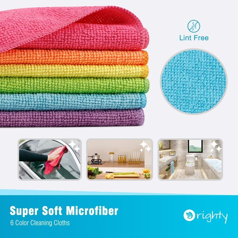 Ultra Soft Microfiber Cleaning Cloth Bulk