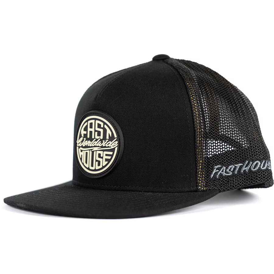 Fasthouse Youth Squall Hat - Black 630015-00-00