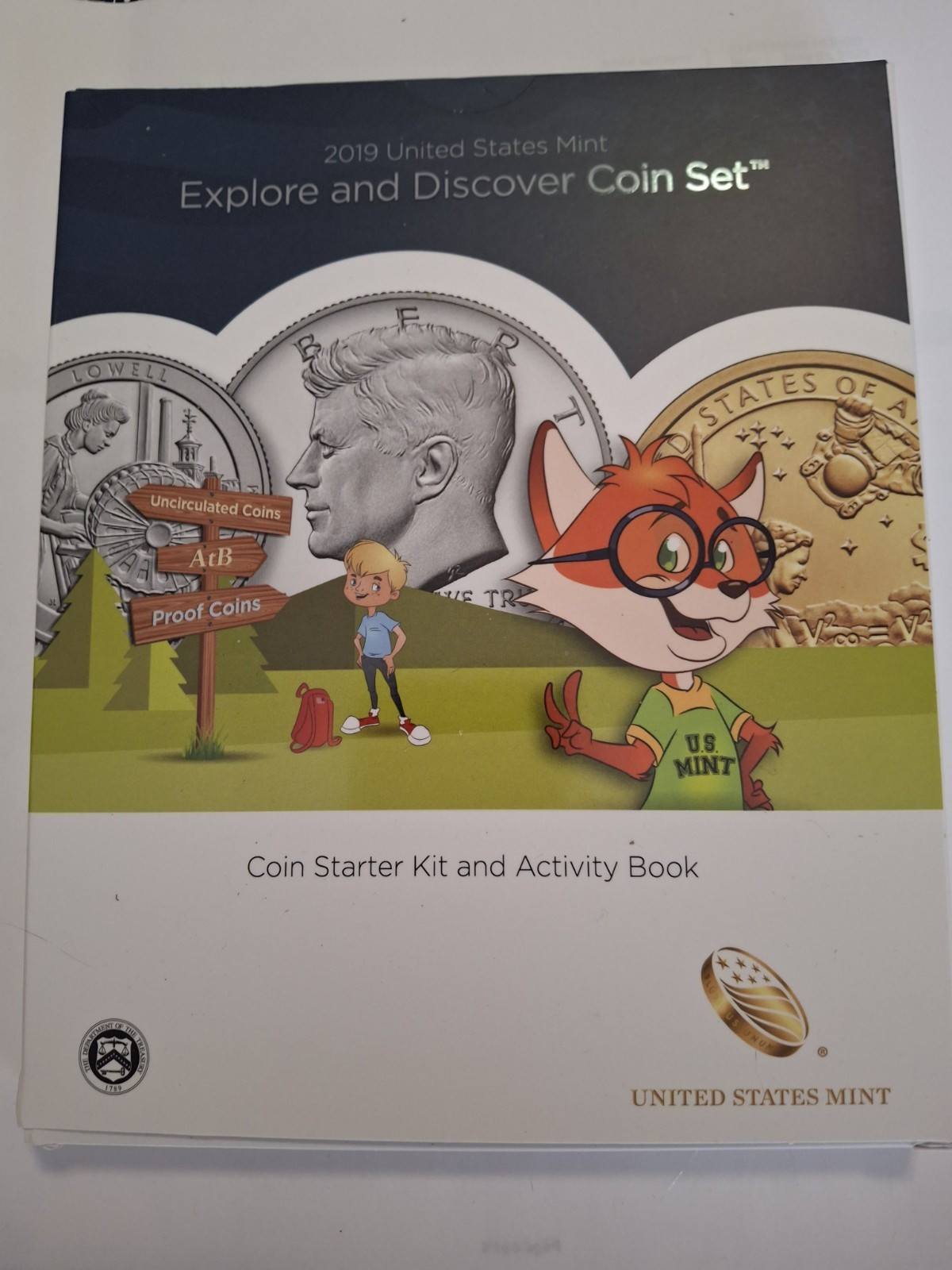 United States Mint 2019 Explore and Discover Coin Set Proof Uncirculated