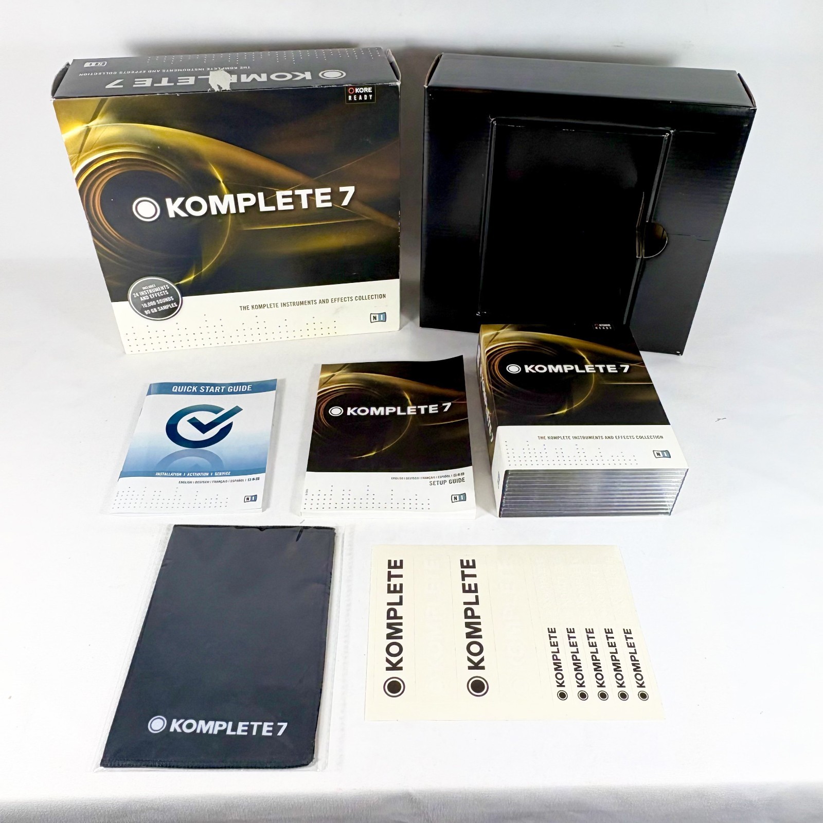 Native Instruments Komplete 7 (with Serial Number and all disks)