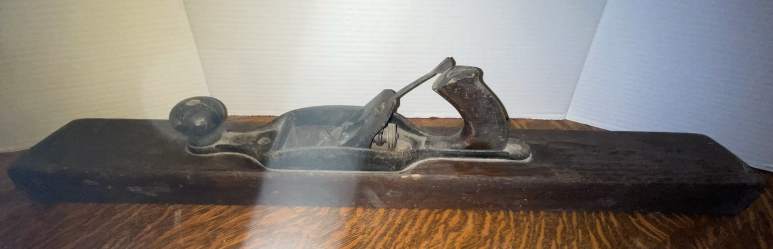 28" ANTIQUE~ STANLEY PLANE~GL CONARD XL #33~ MISSING BLADE