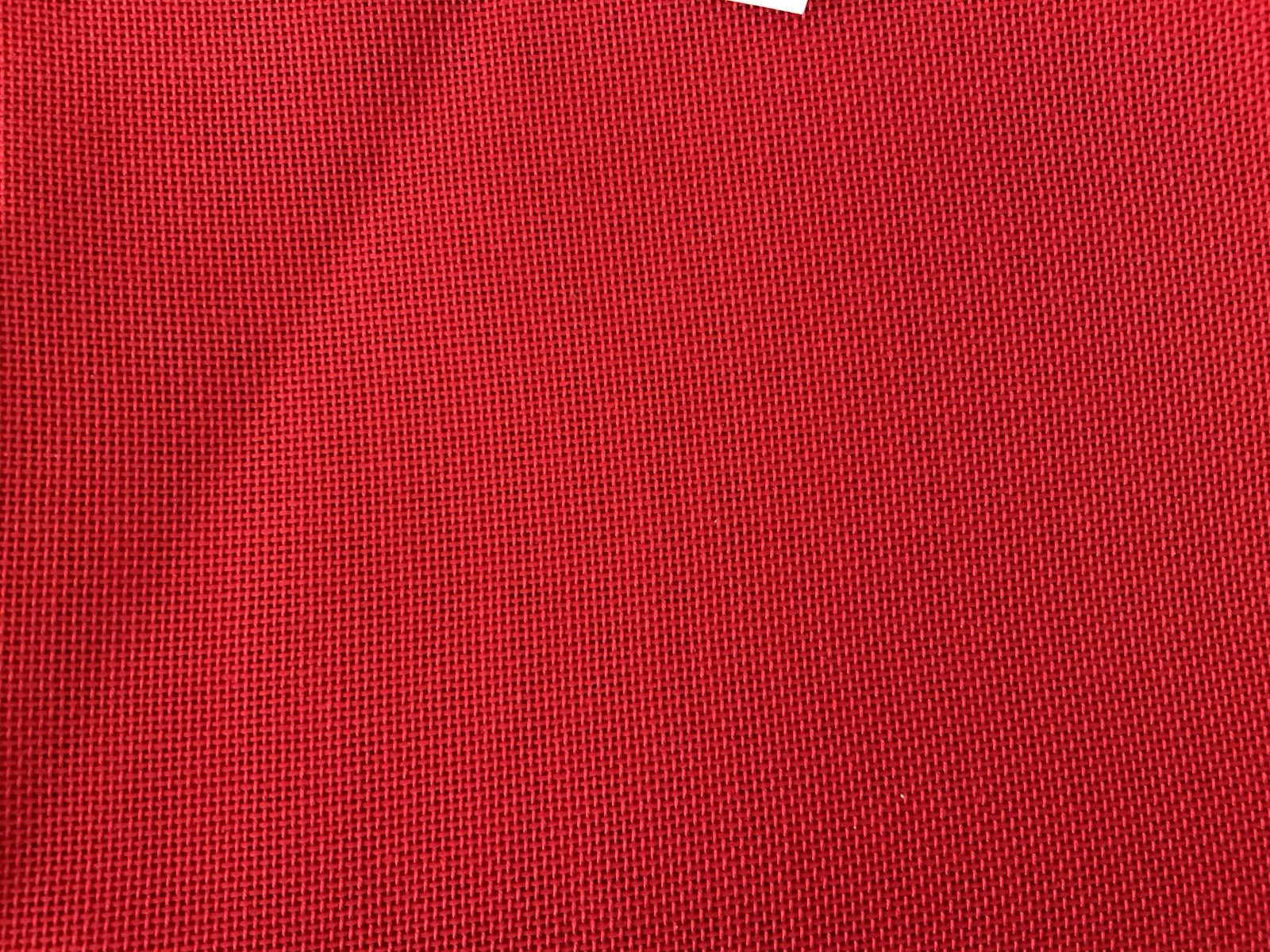 Cross Stitch Fabric Christmas Red 18 Count 36" Long x 36" Wide Folded New