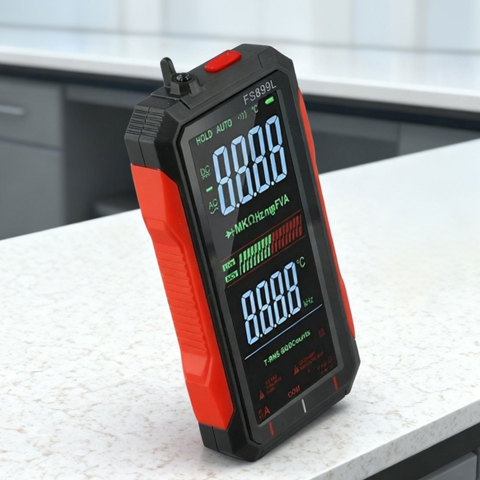 USB C Rechargeable Digital Multimeter with Large Display for Electrical Testing