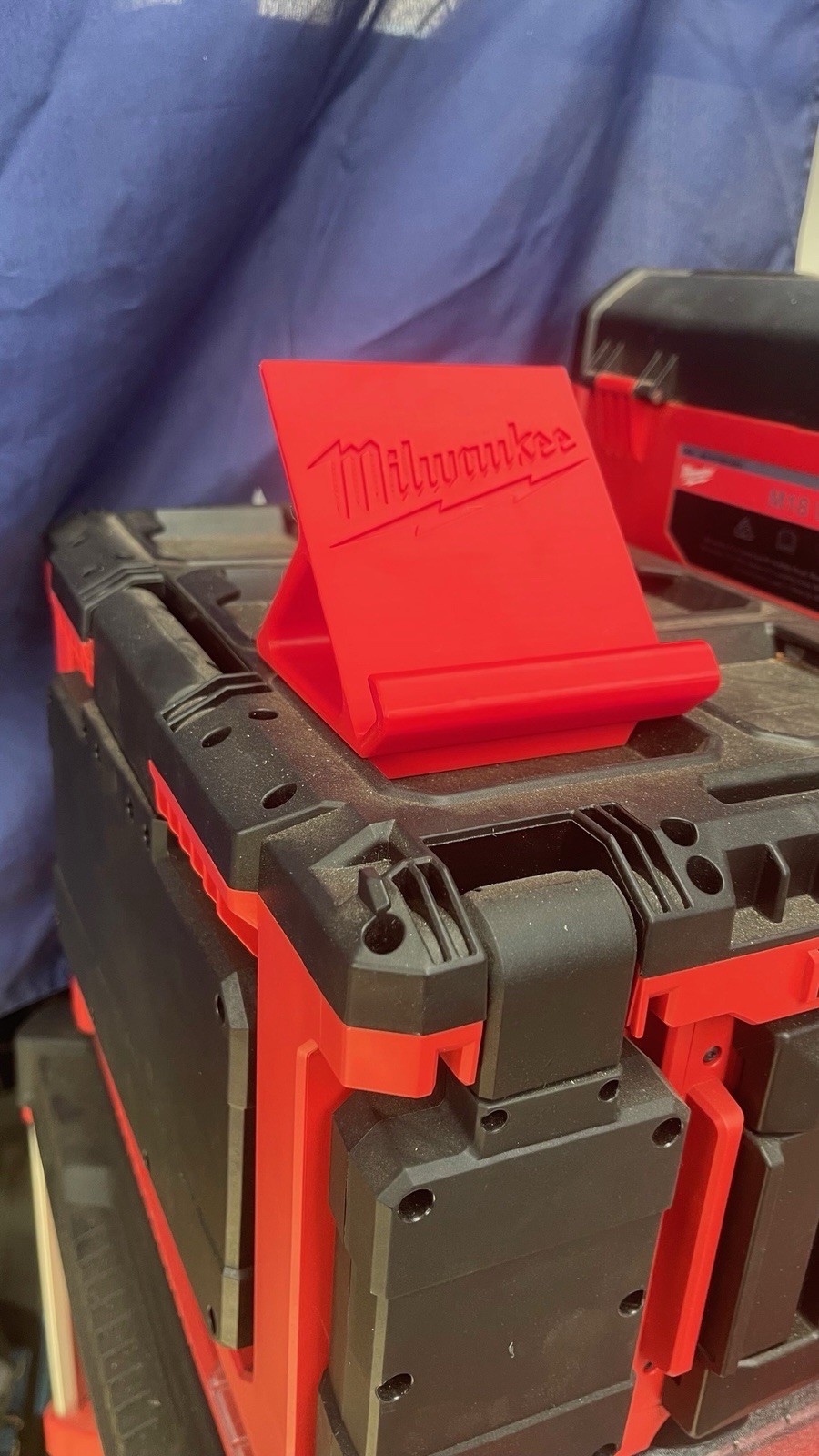 milwaukee packout phone holder