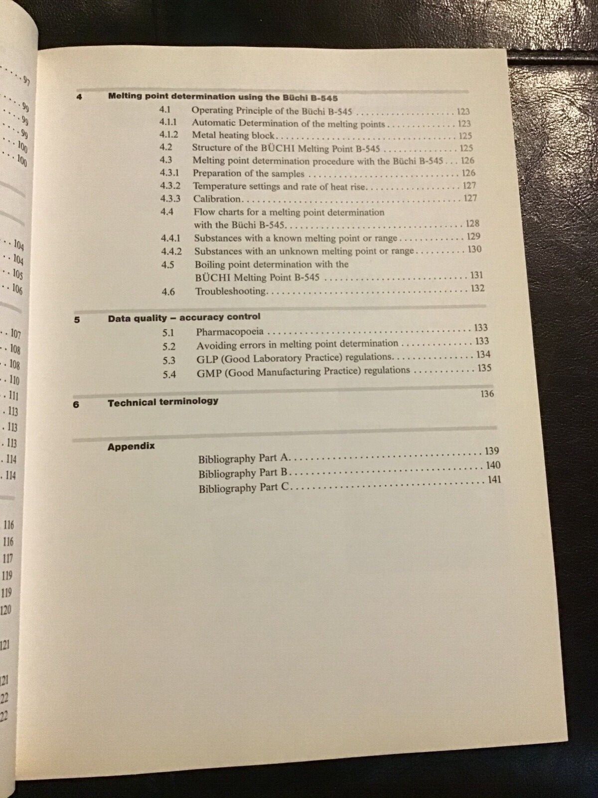 Buchi The Laboratory Assistant - Instruction Manual/User Guide, Second Edition