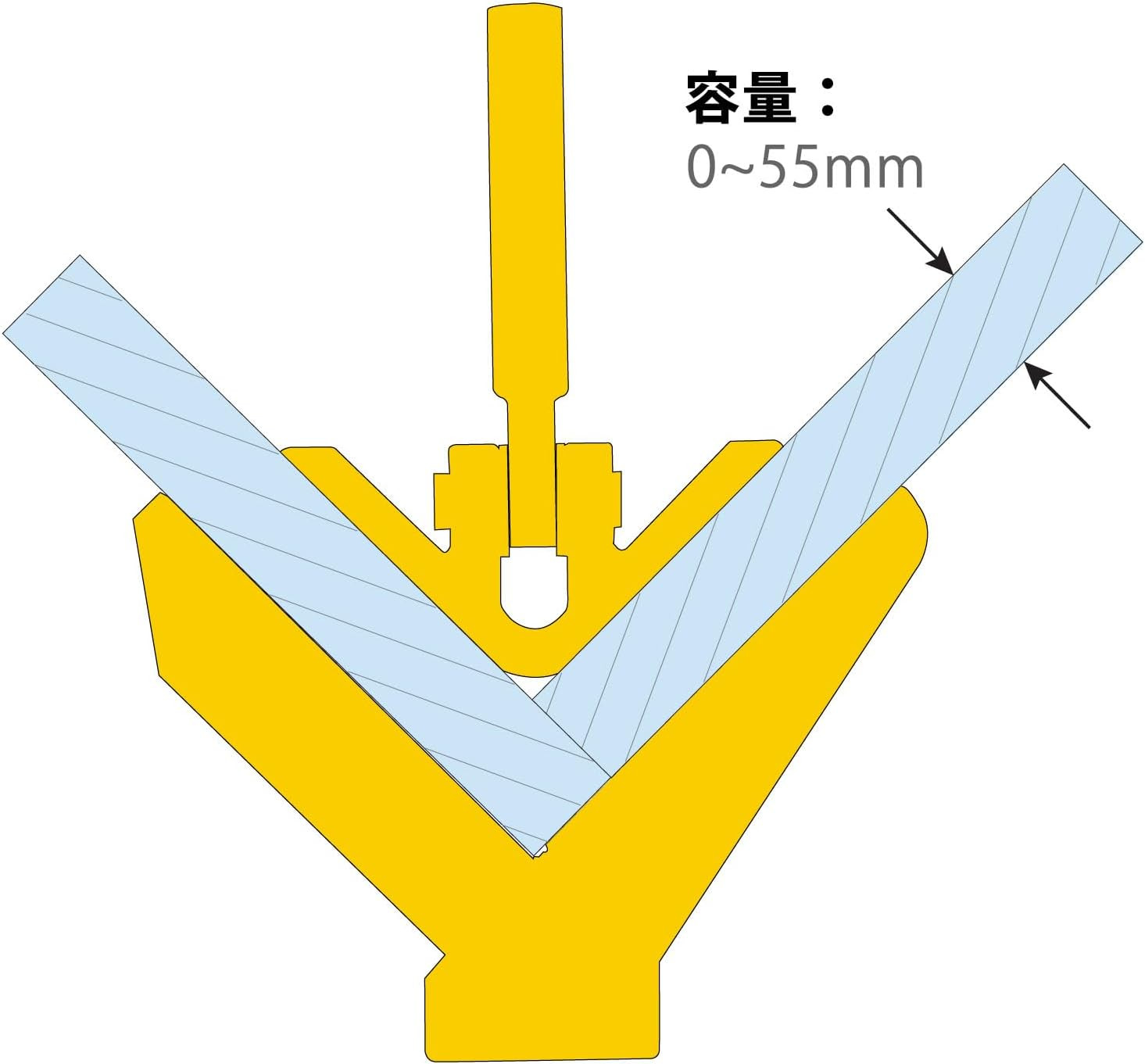 Jointmaster, 90 Degree, Angle Clamping Tool, Throat Depth: 3", Max Capacity: 1-1