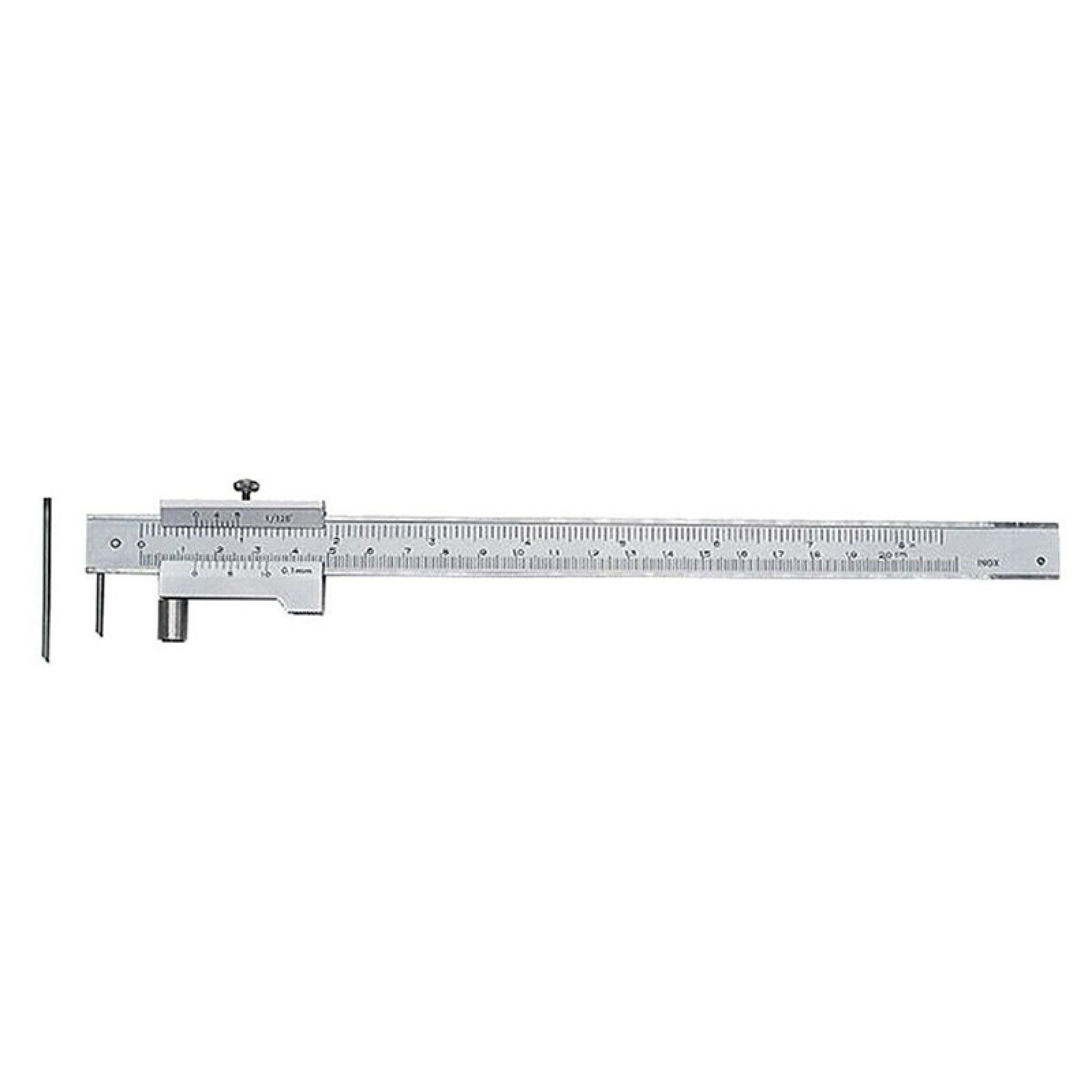 0-200mm Marking Vernier Caliper+ Carbide Scriber Parallel Marking Gauging Tool