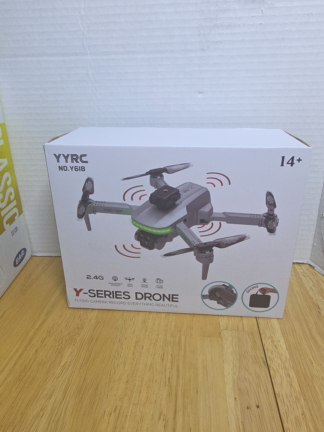 YYRC Y618 Quadcopter Drone HD WiFi Camera Obstacle Avoidance Optical Flow #CT