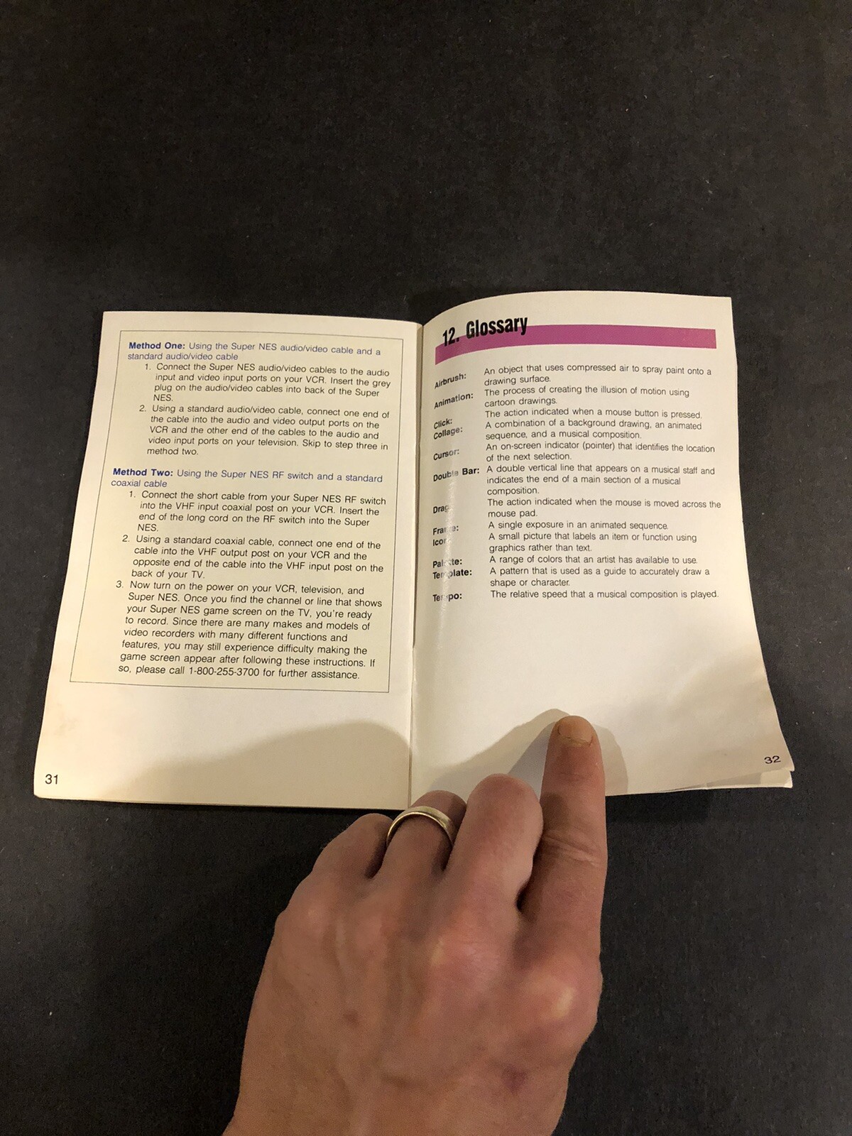Mario paint snes manual