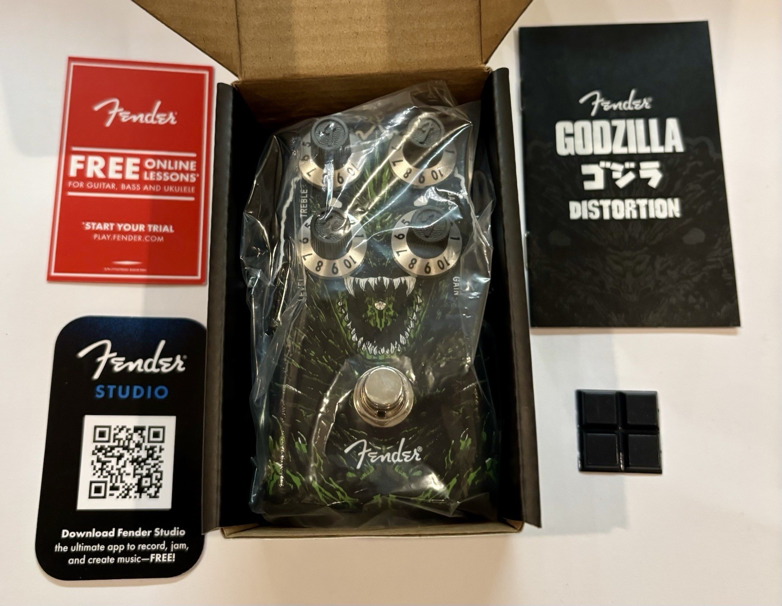 Fender Godzilla Distortion Pedal Limited Edition Japan Exclusive 70th NEW