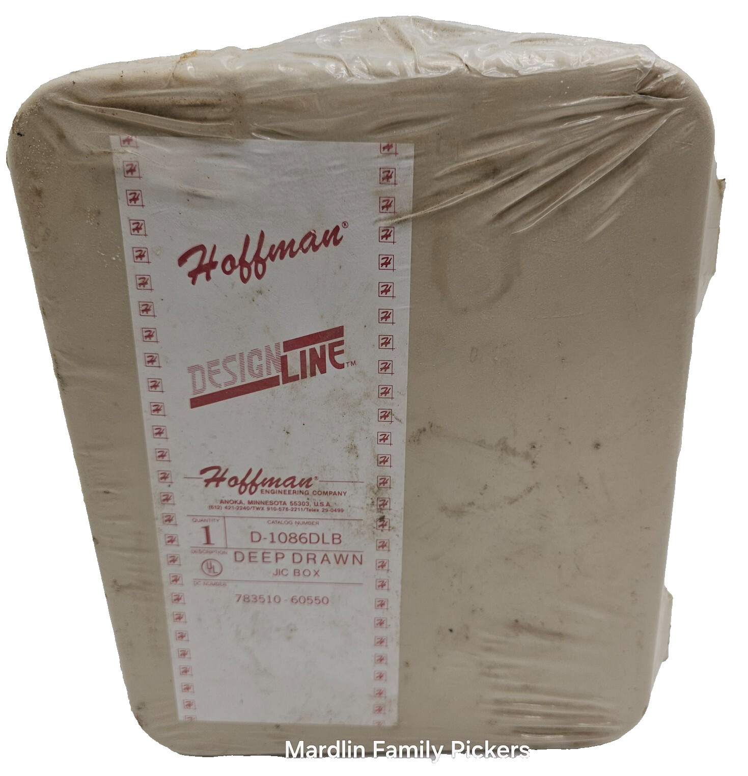 Hoffman D-1086DLB Deep Drawn JIC Box Electrical Enclosure Designline NOS