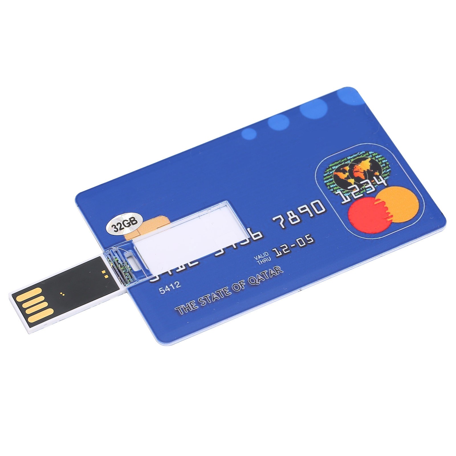 Unique 32GB USB Flash Drive Exquisite Card Shape For School Office Excellent