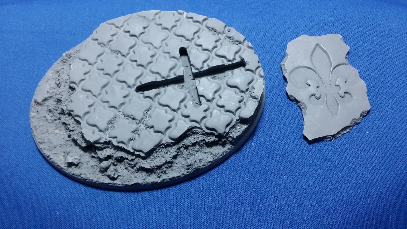Warhammer 40k Elrik's Hobbies Terrain Flora De Leaf 120x92mm Flying base