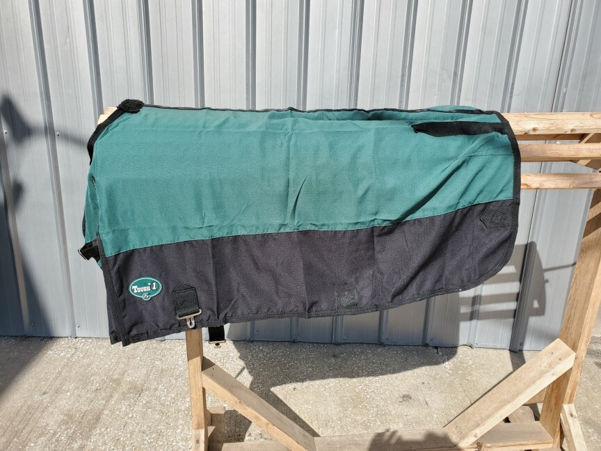 57-13 Tough 1-POLAR FOAL ripstop 600 denier water repel sheet GREEN 54"