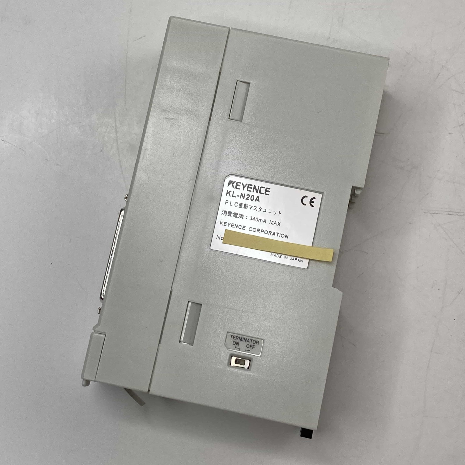 Keyence KL-N20A Analog Input Unit used