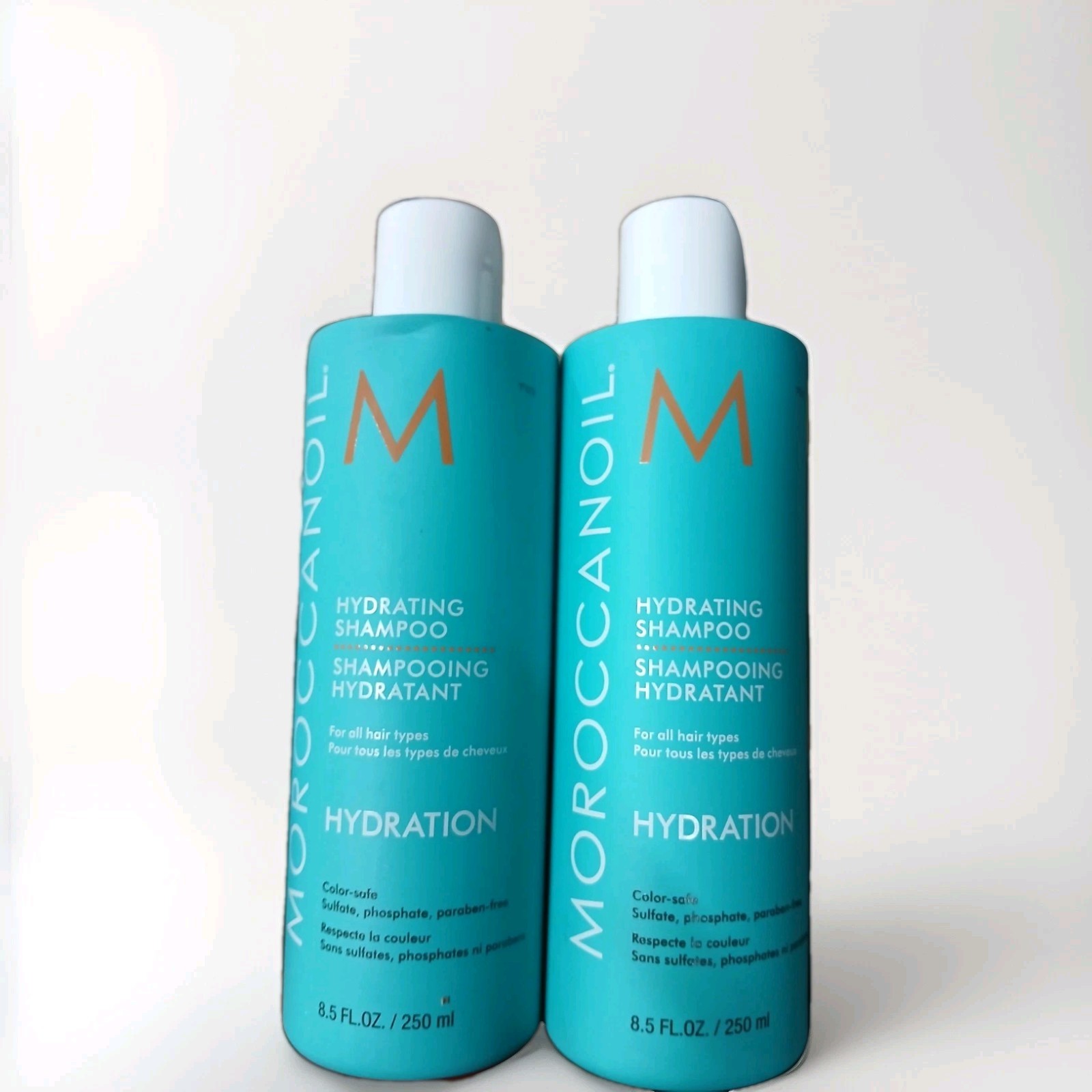 Moroccanoil Hydrating Shampoo Hydration  8.5 oz / 250 mL Lot Of 2